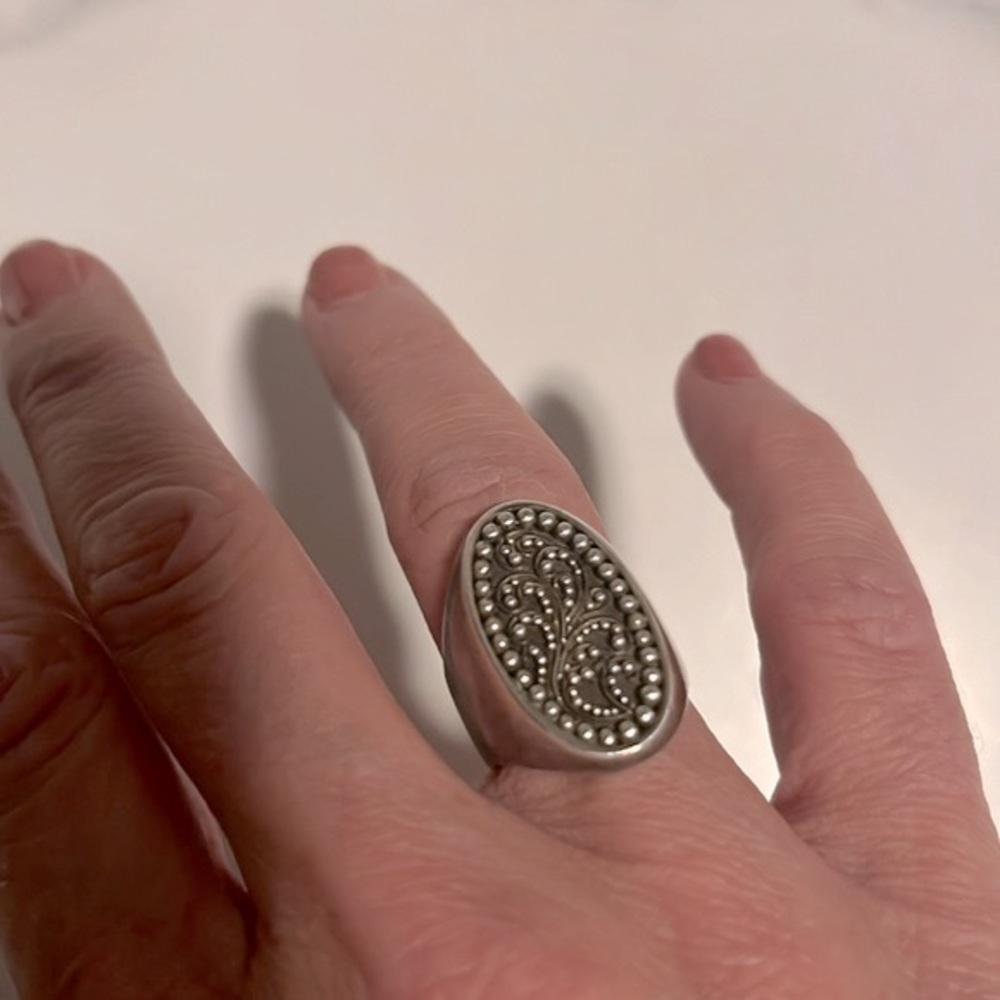 Lois Hill Ring size 6 sterling silver